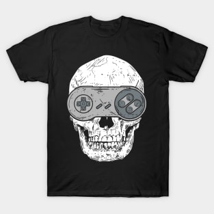 Gaming Skullhead - Dead Game Skull T-Shirt